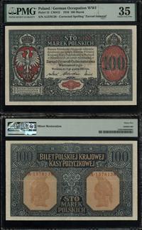 Polska, 100 marek polskich, 9.12.1916