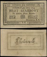 Polska, 4 złote polskie, 4.09.1794
