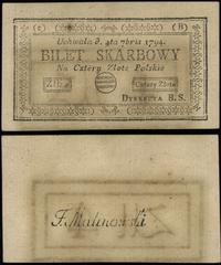 Polska, 4 złote polskie, 4.09.1794