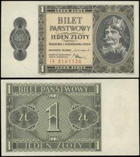 Polska, 1 złoty, 1.10.1938