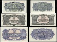 Polska, komplet banknotów emisji pamiątkowej, 1974
