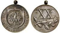 Polska, Srebrny Medal za Długoletnią Służbę (XX lat), od 1938