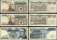 Polska, zestaw 3 banknotów, 1990–1993