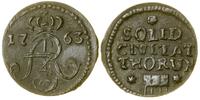 Polska, szeląg, 1763
