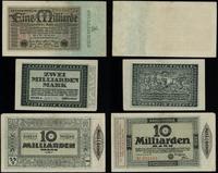 Niemcy, zestaw 5 banknotów, 1923