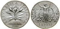 Włochy, 10.000 lirów, 2000 R