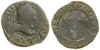 Polska, podwójny tournois (podwójny grosz), 1587 X