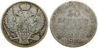 Polska, 30 kopiejek = 2 złote, 1837 MW