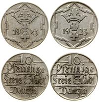 Polska, zestaw 2 x 10 fenigów, 1923