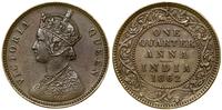 Indie, 1/4 anna, 1862