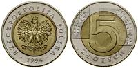 Polska, 5 złotych, 1994