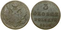 Polska, 3 grosze polskie (trojak), 1828 FH