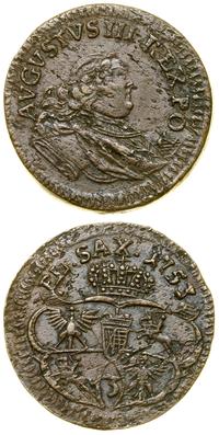Polska, grosz (3 szelągi), 1753