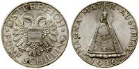 Austria, 5 szylingów, 1936