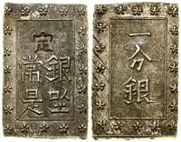 Japonia, 1 bu srebrny (Ichibu Gin), bez daty (1859–1868