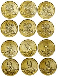 Polska, lot 6 x 2 złote, 1997