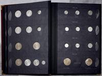 Polska, klaser z monetami polskimi z lat 1949–1972