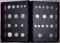 Polska, klaser z monetami polskimi z lat 1949–1972