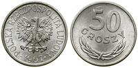 Polska, klaser z monetami polskimi z lat 1949–1972