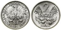 Polska, klaser z monetami polskimi z lat 1949–1972