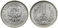 Polska, klaser z monetami polskimi z lat 1949–1972