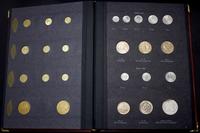 Polska, klaser z monetami polskimi z lat 1949–1972
