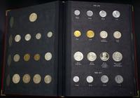 Polska, klaser z monetami polskimi z lat 1973–1986