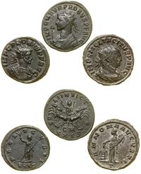 Cesarstwo Rzymskie, zestaw 3 x antoninian bilonowy