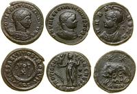 Cesarstwo Rzymskie, zestaw 3 x follis