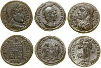 Cesarstwo Rzymskie, zestaw 3 x follis