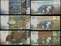 Kiribati, zestaw 6 banknotów kolekcjonerskich, 2016