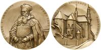 Polska, medal z serii królewskiej Oddziału Koszalińskiego PTN - Henryk I Brodaty, 1990