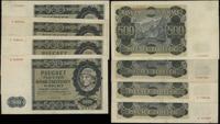 Polska, zestaw: 4 x 500 złotych, 1.03.1940