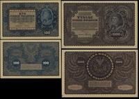 Polska, zestaw 5 banknotów, 23.08.1919