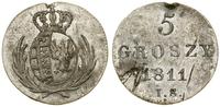 Polska, 5 groszy, 1811 IS