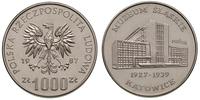 1.000 złotych 1987, PRÓBA NIKIEL, Muzeum Śląskie