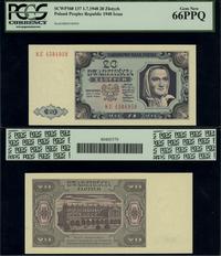 Polska, 20 złotych, 1.07.1948