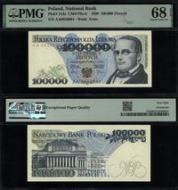 Polska, 100.000 złotych, 1.02.1990