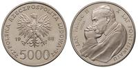 5.000 złotych 1988, PRÓBA NIKIEL, Jan Paweł II -