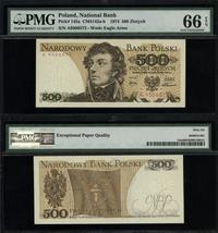Polska, 500 złotych, 16.12.1974