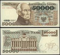 Polska, 50.000 złotych, 1.12.1989