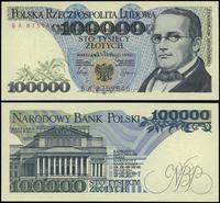 Polska, 100.000 złotych, 1.02.1990