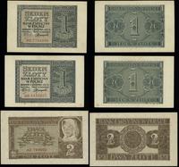 Polska, zestaw 3 banknotów, 1.08.1941