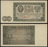 Polska, 2 złote, 1.07.1948