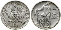 Polska, 5 złotych, 1959