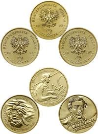 Polska, zestaw 3 x 2 złote
