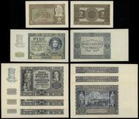 Polska, zestaw 5 banknotów, 1940/1941