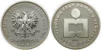 Polska, 1.000 złotych, 1986