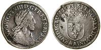 Francja, 1/12 ecu au long buste, 1643 A