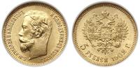 Rosja, 5 rubli, 1902 AP